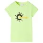 Neongelbes Kinder-T-Shirt 140 von , Kinder-T-Shirts - Ref: Foro24-11178, Preis: 7,99 €, Rabatt: %