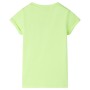 Camiseta infantil amarillo neón 140 de , Camisetas para niños - Ref: Foro24-11178, Precio: 8,07 €, Descuento: %