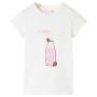 Ecru children's t-shirt 140 by , Kids T-shirts - Ref: Foro24-11263, Price: 8,28 €, Discount: %