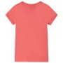 Korallenfarbenes Kinder-T-Shirt 104 von , Kinder-T-Shirts - Ref: Foro24-11200, Preis: 8,39 €, Rabatt: %