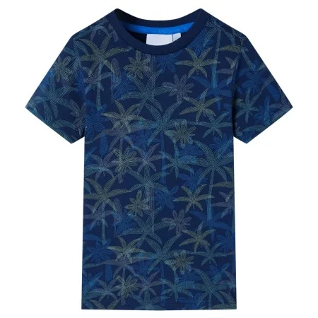 Marineblaues Kinder-T-Shirt 116 von , Kinder-T-Shirts - Ref: Foro24-12111, Preis: 8,52 €, Rabatt: %