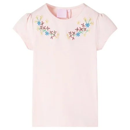 Soft pink children's t-shirt 128 by , Kids T-shirts - Ref: Foro24-11332, Price: 8,59 €, Discount: %