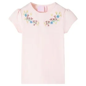 Zartrosa Kinder-T-Shirt 104 von , Kinder-T-Shirts - Ref: Foro24-11330, Preis: 8,59 €, Rabatt: %