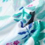 Vestido infantil color crudo y verde menta oscuro 116 de , Vestidos de niños - Ref: Foro24-11436, Precio: 12,09 €