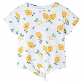 Kinder-T-Shirt mit rohem Knoten unten 128 von , Kinder-T-Shirts - Ref: Foro24-11497, Preis: 7,65 €, Rabatt: %