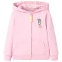 Children's pink zip-up hoodie 128 by , Kids T-shirts - Ref: Foro24-11567, Price: 16,17 €, Discount: %
