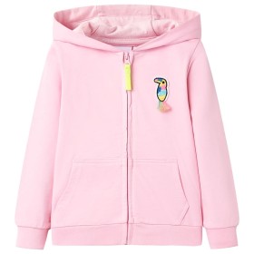 Children's pink zip-up hoodie 104 by , Kids T-shirts - Ref: Foro24-11565, Price: 12,09 €, Discount: %