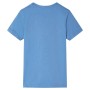 Kurzarm-T-Shirt für Kinder mittelblau 116 von , Kinder-T-Shirts - Ref: Foro24-11876, Preis: 8,28 €, Rabatt: %