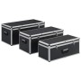 Aufbewahrungsboxen 3 Einheiten aus schwarzem Aluminium von vidaXL, Werkzeugkästen - Ref: Foro24-91853, Preis: 214,91 €, Rabat...