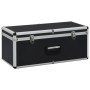 Storage boxes 3 units black aluminum by vidaXL, Toolboxes - Ref: Foro24-91853, Price: 214,91 €, Discount: %