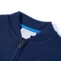 Marineblaues Kinder-Sweatshirt mit Reißverschluss 92 von , Kinder-T-Shirts - Ref: Foro24-12139, Preis: 12,12 €, Rabatt: %