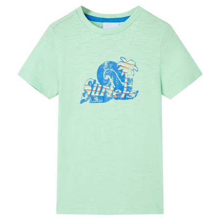 Hellgrünes Kinder-T-Shirt 140 von , Kinder-T-Shirts - Ref: Foro24-12558, Preis: 8,00 €, Rabatt: %