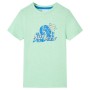 Hellgrünes Kinder-T-Shirt 140 von , Kinder-T-Shirts - Ref: Foro24-12558, Preis: 8,00 €, Rabatt: %