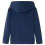 Marineblaues und orangefarbenes Kinder-Sweatshirt mit Kapuze 140 von , Kinder-T-Shirts - Ref: Foro24-12778, Preis: 12,74 €, R...