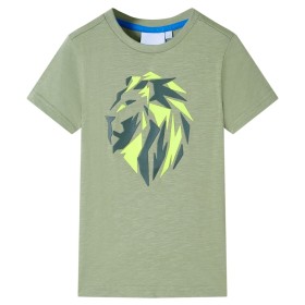 Camiseta infantil caqui claro 92 de , Camisetas para niños - Ref: Foro24-12124, Precio: 8,28 €, Descuento: %
