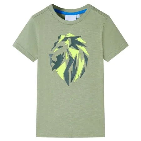 Hellkhakifarbenes Kinder-T-Shirt 92 von , Kinder-T-Shirts - Ref: Foro24-12124, Preis: 8,19 €, Rabatt: %