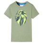 Hellkhakifarbenes Kinder-T-Shirt 92 von , Kinder-T-Shirts - Ref: Foro24-12124, Preis: 8,28 €, Rabatt: %