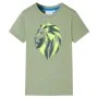 Hellkhakifarbenes Kinder-T-Shirt 92 von , Kinder-T-Shirts - Ref: Foro24-12124, Preis: 8,19 €, Rabatt: %