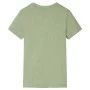 Camiseta infantil caqui claro 116 de , Camisetas para niños - Ref: Foro24-12126, Precio: 8,19 €, Descuento: %