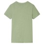 Light khaki children's t-shirt 116 by , Kids T-shirts - Ref: Foro24-12126, Price: 8,28 €, Discount: %