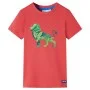 Camiseta infantil color rojo 116 de , Camisetas para niños - Ref: Foro24-12281, Precio: 8,06 €, Descuento: %