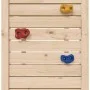 Swings 2 units with blue polyethylene climbing rocks by , Accessories for swings and play structures - Ref: Foro24-91032, Pri...