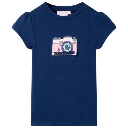 Marineblaues Kinder-T-Shirt 104 von , Kinder-T-Shirts - Ref: Foro24-10470, Preis: 8,54 €, Rabatt: %