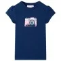 Marineblaues Kinder-T-Shirt 104 von , Kinder-T-Shirts - Ref: Foro24-10470, Preis: 8,45 €, Rabatt: %