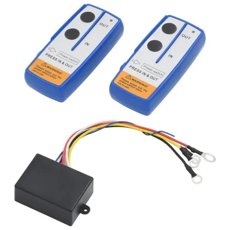 2pcs Wireless Winch Remote Control with receiver by vidaXL, Winches - Ref: Foro24-210460, Price: 33,83 €, Discount: %