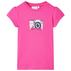Dark pink children's t-shirt 116 by , Kids T-shirts - Ref: Foro24-10466, Price: 8,54 €, Discount: %