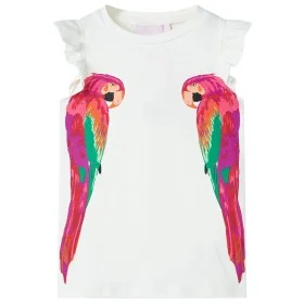 Ecru children's t-shirt 116 by , Kids T-shirts - Ref: Foro24-10561, Price: 8,52 €, Discount: %