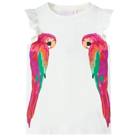 Camiseta infantil color crudo 116 de , Camisetas para niños - Ref: Foro24-10561, Precio: 8,52 €, Descuento: %