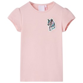Hellrosa Kinder-T-Shirt 140 von , Kinder-T-Shirts - Ref: Foro24-10783, Preis: 8,60 €, Rabatt: %