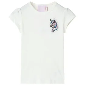 Camiseta infantil color crudo 140 de , Camisetas para niños - Ref: Foro24-10788, Precio: 8,52 €, Descuento: %
