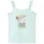 Camiseta de tirantes infantil verde menta claro 104 de , Camisetas para niños - Ref: Foro24-10795, Precio: 8,45 €, Descuento: %