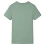 Khakifarbenes Kinder-Kurzarm-T-Shirt 92 von , Kinder-T-Shirts - Ref: Foro24-11834, Preis: 7,88 €, Rabatt: %