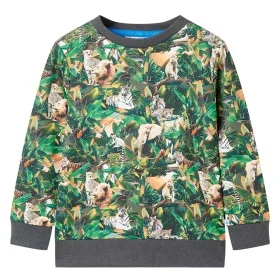 Hellpetrolblaues Kinder-Sweatshirt 140 von , Kinder-T-Shirts - Ref: Foro24-12023, Preis: 12,77 €, Rabatt: %