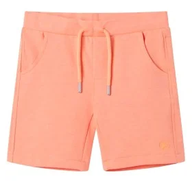 Children's shorts with neon orange drawstring 140 by , kids pants - Ref: Foro24-12063, Price: 10,44 €, Discount: %
