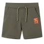 Children's shorts with drawstring dark khaki 140 by , kids pants - Ref: Foro24-12203, Price: 9,29 €, Discount: %