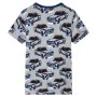 Gray short-sleeved children's pajamas 140 by , Children's pajamas - Ref: Foro24-12518, Price: 10,64 €, Discount: %