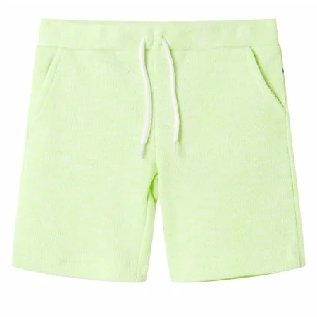 Pantalón corto infantil con cordón amarillo neón 104 de , Pantalones de niños - Ref: Foro24-12615, Precio: 9,44 €, Descuento: %