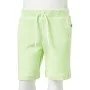 Children's shorts with neon yellow drawstring 128 by , kids pants - Ref: Foro24-12617, Price: 9,44 €, Discount: %