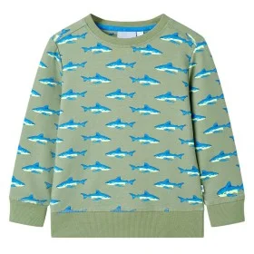 Hellkhakifarbenes Kinder-Sweatshirt 128 von , Kinder-T-Shirts - Ref: Foro24-12297, Preis: 11,77 €, Rabatt: %