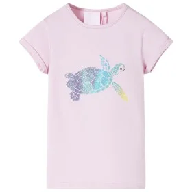 Kinder-T-Shirt in lila, Größe 128 von , Kinder-T-Shirts - Ref: Foro24-11187, Preis: 9,17 €, Rabatt: %
