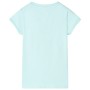 Kinder-T-Shirt in hellblauem Aquamarin, Größe 116. von , Kinder-T-Shirts - Ref: Foro24-11021, Preis: 8,28 €, Rabatt: %