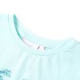 Kinder-T-Shirt in hellblauem Aquamarin, Größe 116. von , Kinder-T-Shirts - Ref: Foro24-11021, Preis: 8,28 €, Rabatt: %