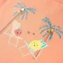 Camiseta infantil color melocotón 116 de , Camisetas para niños - Ref: Foro24-11016, Precio: 8,19 €, Descuento: %
