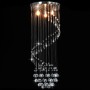 G9 Spirale Deckenleuchte mit silbernen Kristallperlen von vidaXL, Lampen - Ref: Foro24-281577, Preis: 71,66 €, Rabatt: %