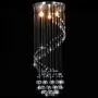 G9 Spirale Deckenleuchte mit silbernen Kristallperlen von vidaXL, Lampen - Ref: Foro24-281577, Preis: 74,54 €, Rabatt: %