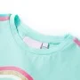 Kinder-T-Shirt in hellmintgrün, Größe 128. von , Kinder-T-Shirts - Ref: Foro24-11107, Preis: 8,19 €, Rabatt: %